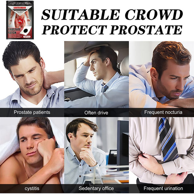 Men Prostate Health Patches for Relieve Kidney Deficiency Bladder Control Pads
