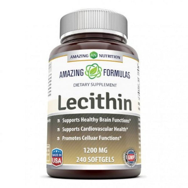 Amazing Formulas Lecithin 1200Mg 240Softgels