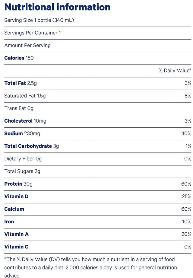 Fairlife Nutrition Plan High Protein 30G Low Sugar Chocolate and Vanilla Shake Supplement Meal Replacement Ready to Drink 11.4 Oz Bulk Variety Pack (12-Count)