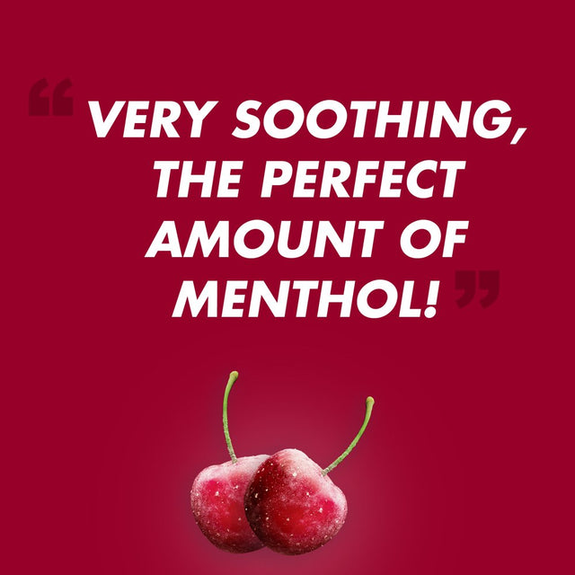 HALLS Relief Cherry Cough Drops, 30 Drops