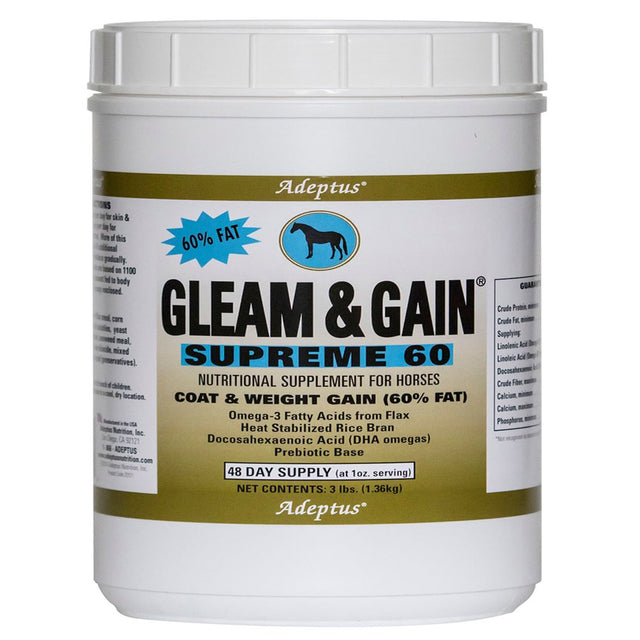 Gleam & Gain?? Supreme 60 Horse Supplement