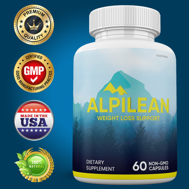 Alpilean Pills, Alpilean Ice Hack Capsules Advanced Formula Supplement, Original Maximum Strength Formula (2 Pack)