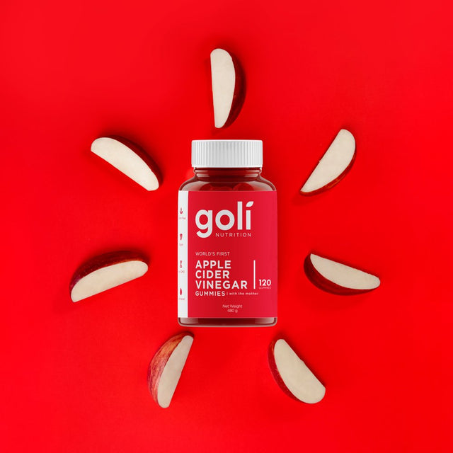 Goli Nutrition Apple Cider Vinegar Gummies, 120 Count