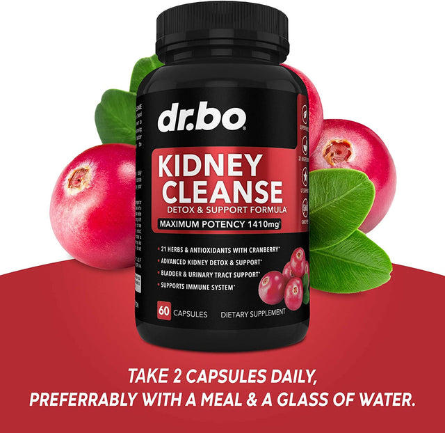 Kidney Cleanse & Colon Detox Support Supplement