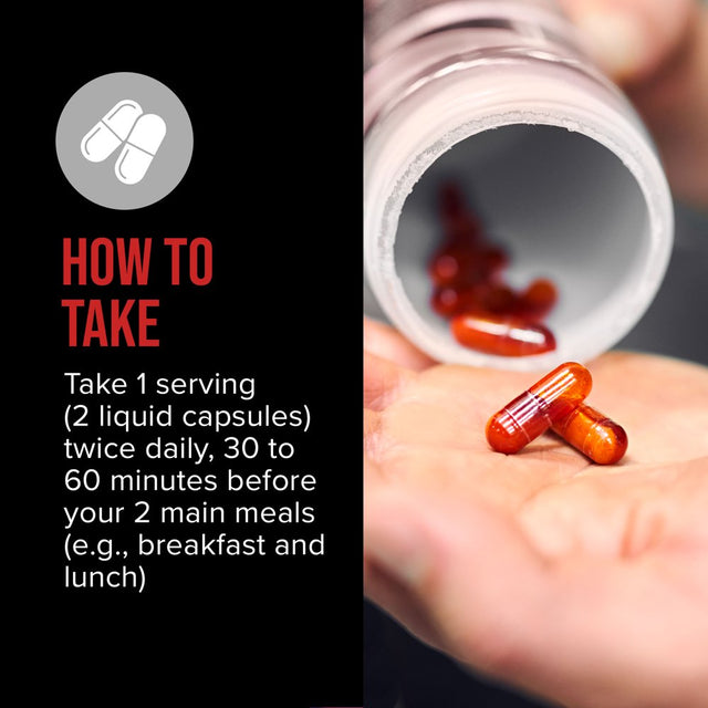 Hydroxycut Hardcore Liquid Heat Weight Loss Supplement Pills, Thermogenic Supplement, 60 Ct