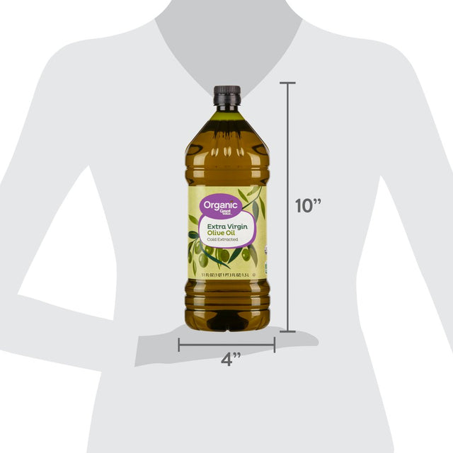 Great Value Organic Extra Virgin Olive Oil, 51 Fl Oz