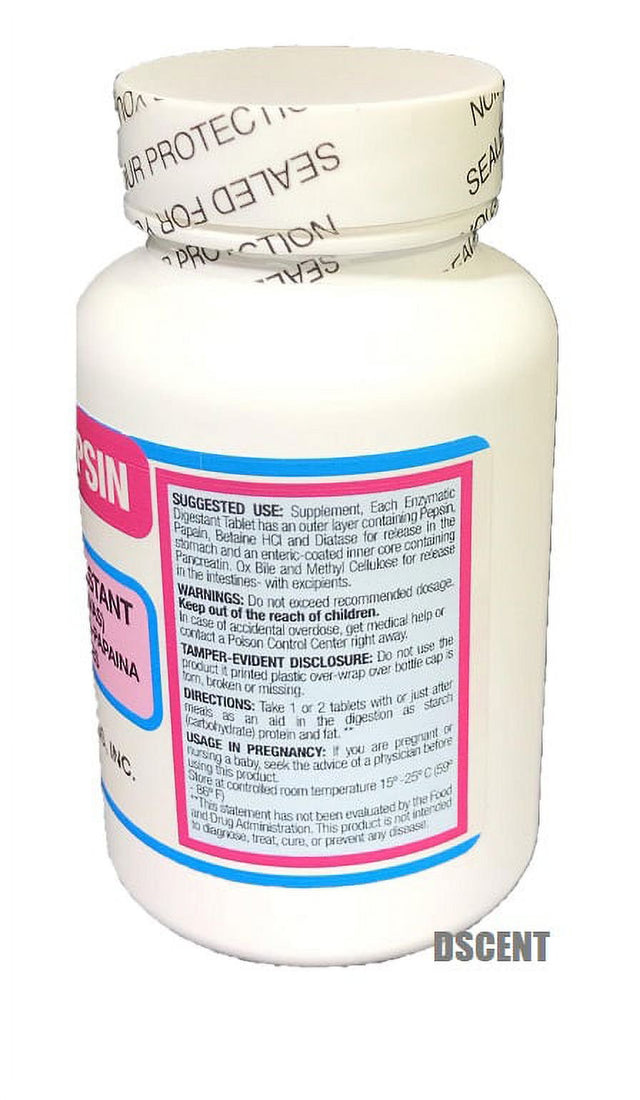 Gastropepsin Digest Tabs 60 Tablets