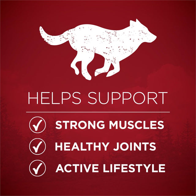 Purina ONE Grain Free Natural High Protein Dog Food Formula True Instinct with Real Beef with Added Vitamins, Minerals and Nutrients