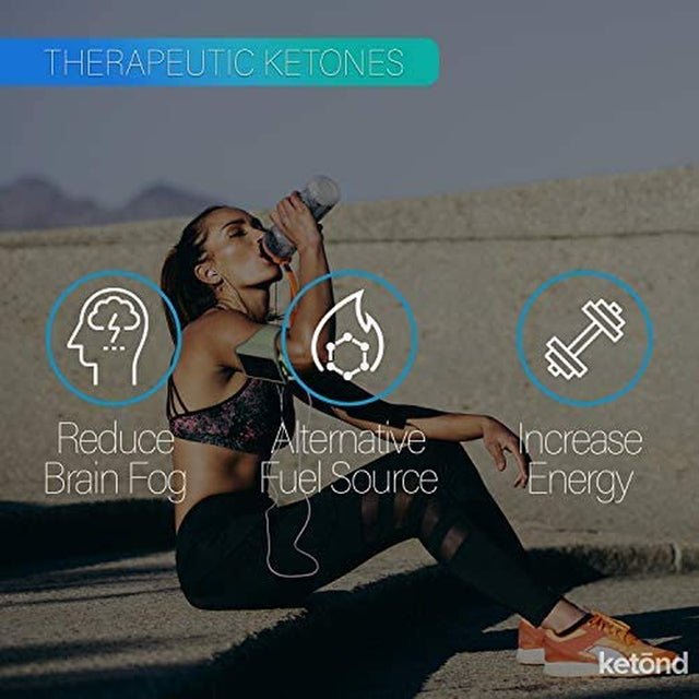 Ketond Exogenous Ketones Advanced Blend Drink Ketones for Rapid Weight Loss - Best Fuel for Energy, Mental Performance and Weight Loss - Grape (30 Servings)