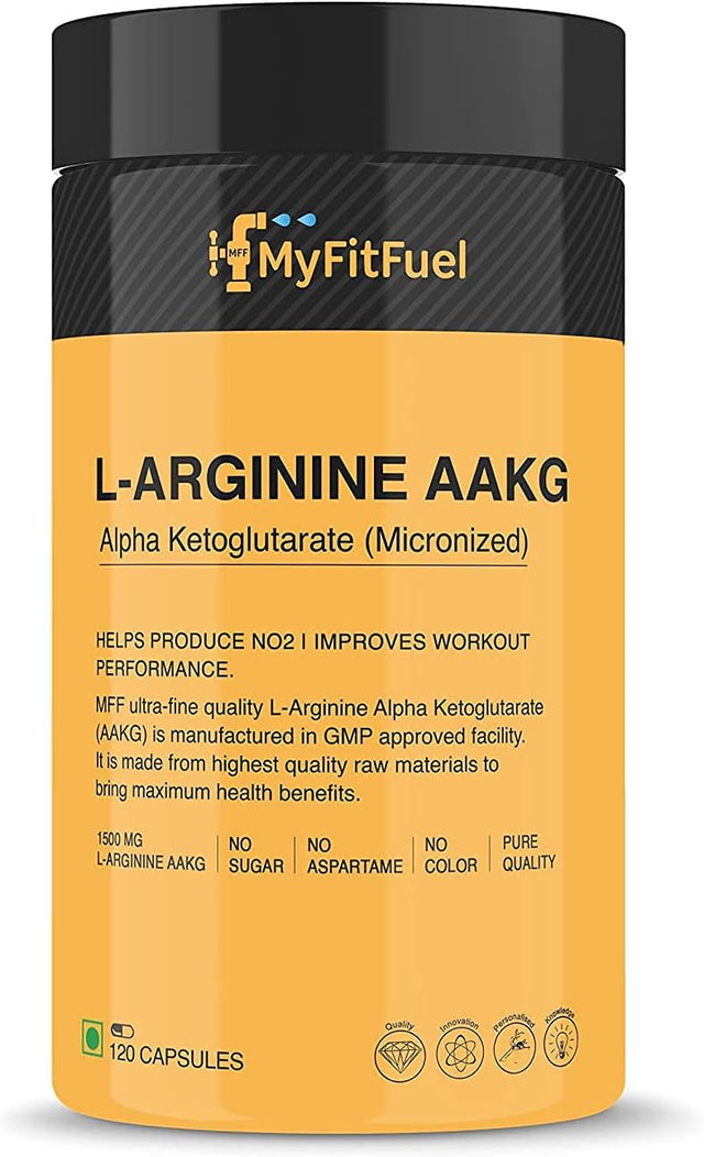 L-Arginine Alpha-Ketoglutarate (AAKG) (1500 Mg) 120 Capsules