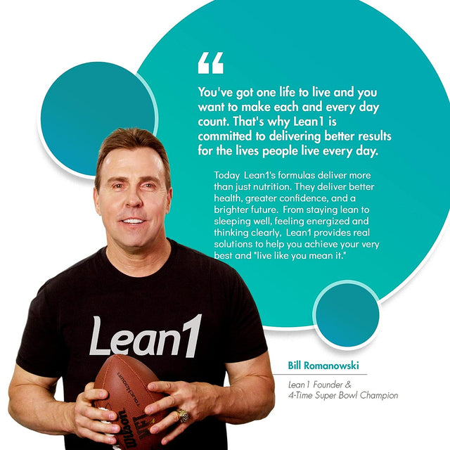 Lean1 KETO, Vanilla Flavor, 15 Serving Tub, Ketogenic Fat Burning Meal Replacement by Nutrition 53