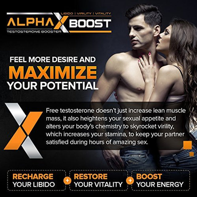 Alpha X Boost- Optimum Performance Technology- Natural Testosterone Booster