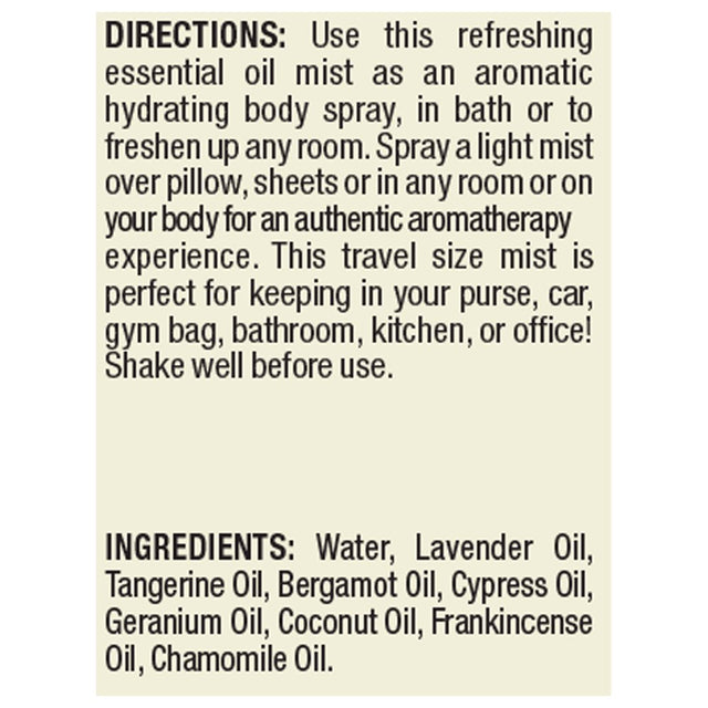 Good Nite Essential Oil Mist | 2.4 Fl Oz | Calming Sleep Blend | for Topical Use, Yoga, Aroma Spray | by Nature'S Truth