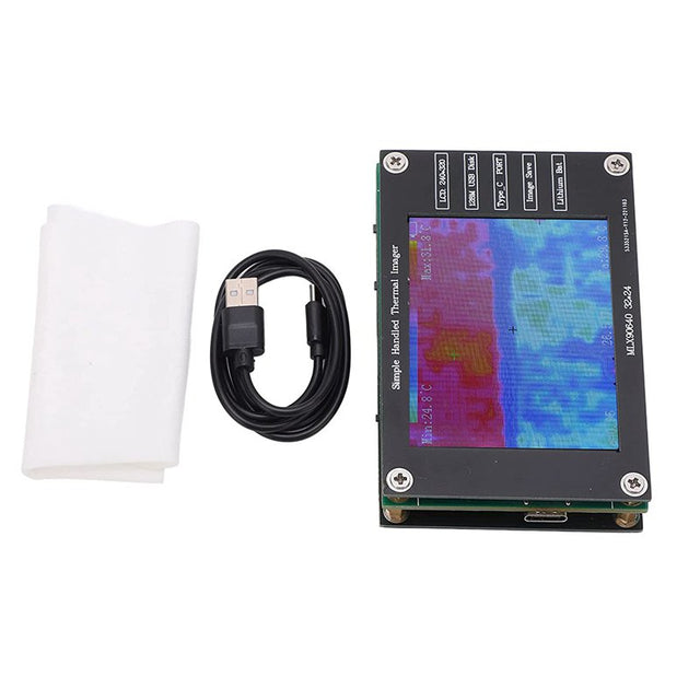 Thermal Imaging Infrared Camera, Temperature Range from - 40 ℃ To+300 ℃, 8Hz Rate, Multi-Function Thermal Imager