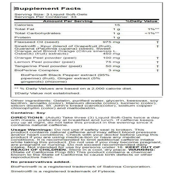 Irwin Naturals Stored Fat Belly Burner 100 Sgels
