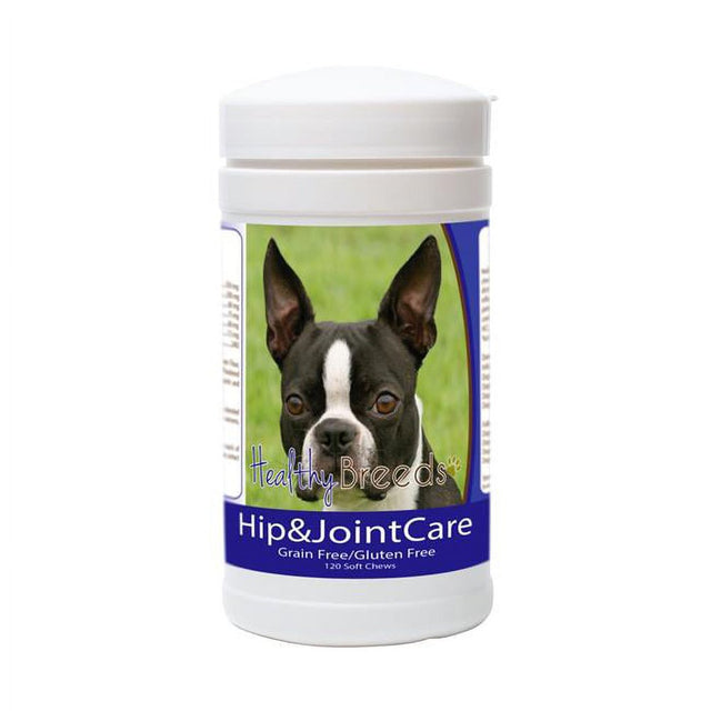 Healthy Breeds 840235153528 Boston Terrier Hip and Joint Care
