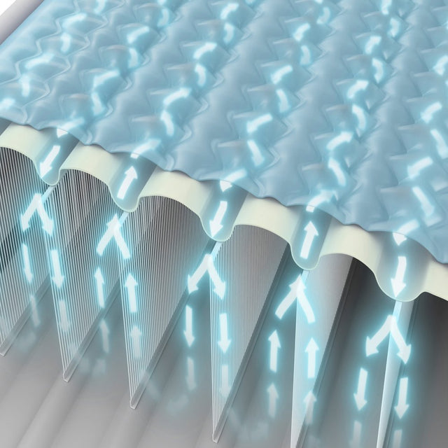 Intex Dura-Beam Deluxe Ultra Plush Headboard with Built-In Pump (18" Mattress Height) - Queen