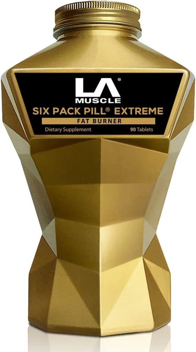 LA MUSCLE Six Pack Pill Extreme (90 Pills - 1 Month Supply)