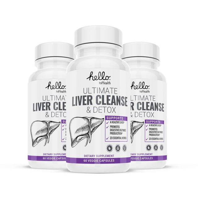 Complete Liver Support and Detox Cleanse Natural Liver Detox with Milk Thistle, Dandelion Extract, Artichoke, and Beet Root  Liver Cleanse for Men and Women - 30-Day Cleanse (180 Capsules)
