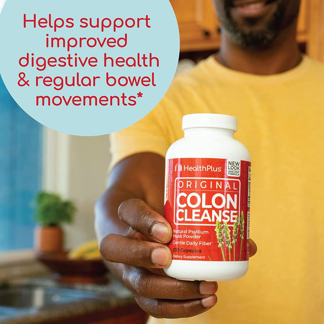 Health plus the Original Colon Cleanse - 200 Capsules