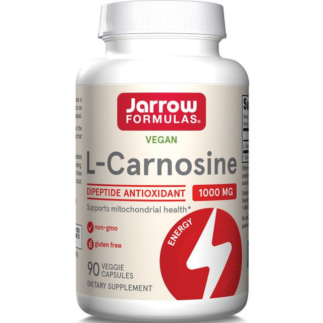 Jarrow Formulas, Inc. Vegan L-Carnosine 1,000 Mg 90 Veg Caps