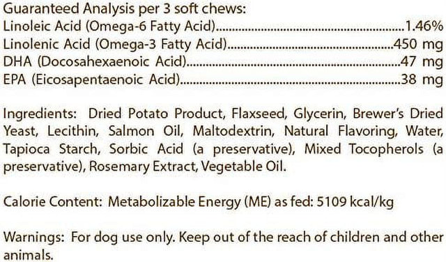 Healthy Breeds Shih Tzu Salmon Oil Soft Chews 90 Count