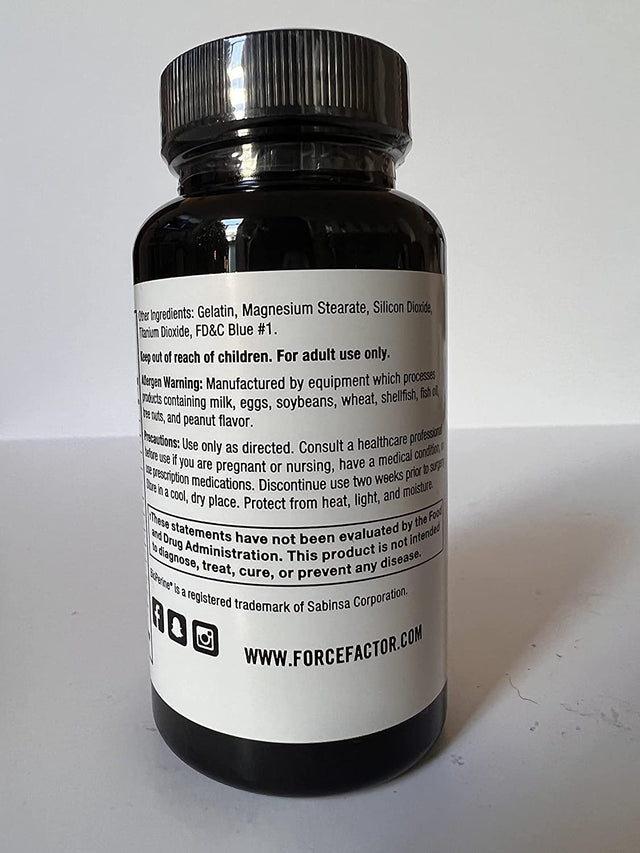 Force Factor Score! Nitric Oxide Libido Enhancer for Men with Horny Goat Weed and L-Citrulline to Ignite Libido, Maximize Response, Increase Endurance, and Boost Male Vitality, 76 Capsules