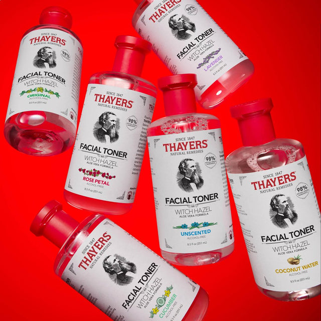 Thayers Witch Hazel Rose Petal Facial Toner, 8.5 Fl Oz