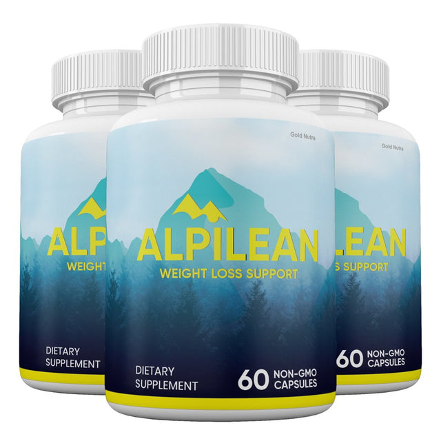 Alpilean Pills, Alpilean Ice Hack Capsules Advanced Formula Supplement, Original Maximum Strength Formula (3 Pack)