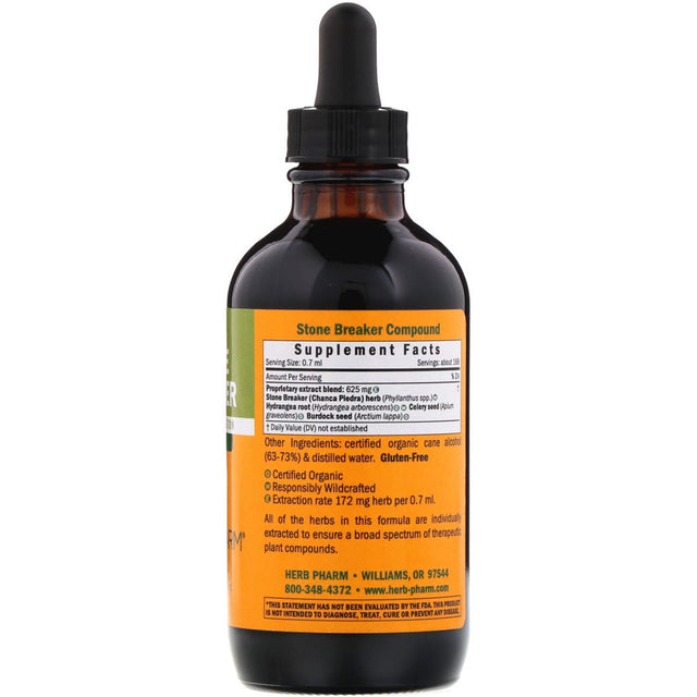 Herb Pharm - Stone Breaker Compound - 4 Oz.