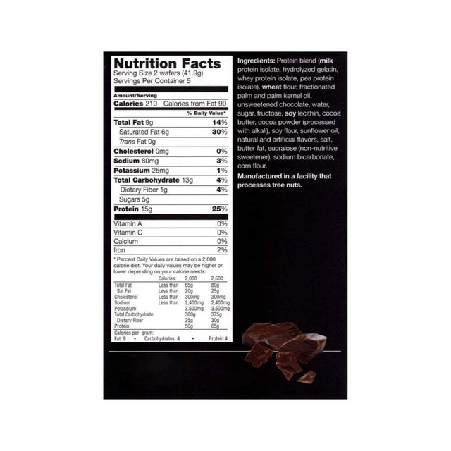 Ideal Protein Compatible Proti Fit High Protein Chocolate Wafer Bars