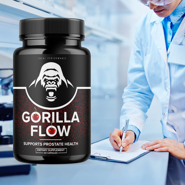 Gorilla Flow Men'S Health Support Dietary Supplement (5 Pack - 300 Capsules)