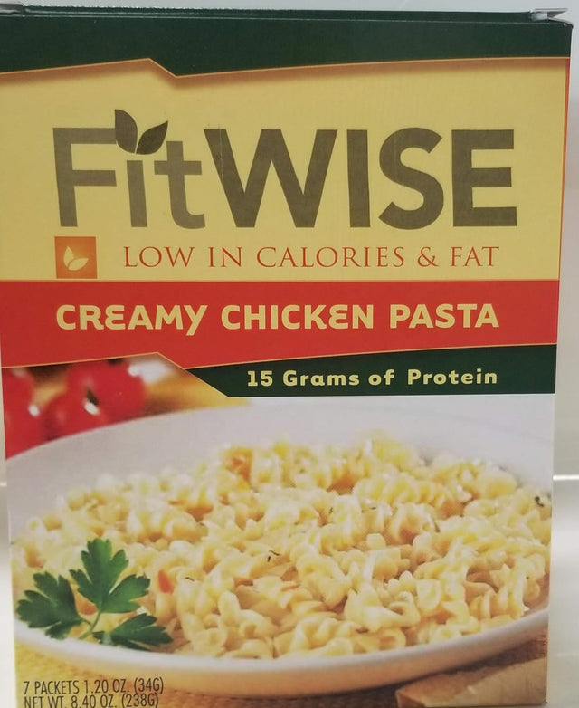 Fit Wise Creamy Chicken Pasta Pack of 7 (Ideal Protein Compatible)
