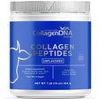 Premium Collagen Peptide Powder from Grass Fed Beef - 1 LB Unflavored, Odorless and Easy to Mix Hydrolyzed Protein Peptides (16 Oz, Beef Collagen)