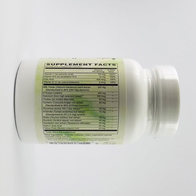 Holly Hill Health Foods, Liver Support & Detox, 60 Vegetarian Capsules