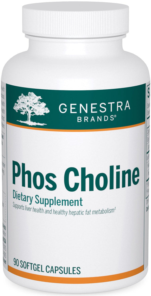 Genestra Brands Phos Choline | Support Healthy Liver Function | 90 Capsules