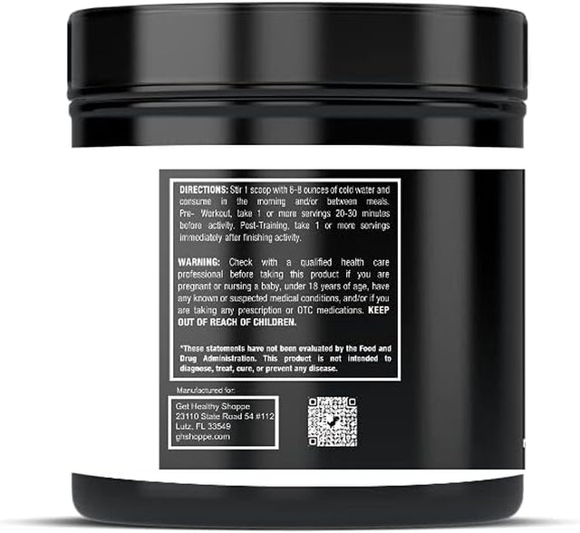 GHS Amino Energy Raspberry Iced Tea Powder Boosts Energy, Performance and Endurance