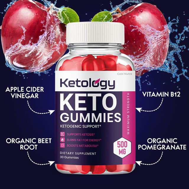 Ketology Keto Gummies, Weight Loss Supplement, Powerful Formula, Maximum Strength (2 Pack)