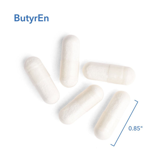 Allergy Research Group - Butyren - Butyric Acid - Colon Lining Nutrition - 100 Delayed Release Capsules