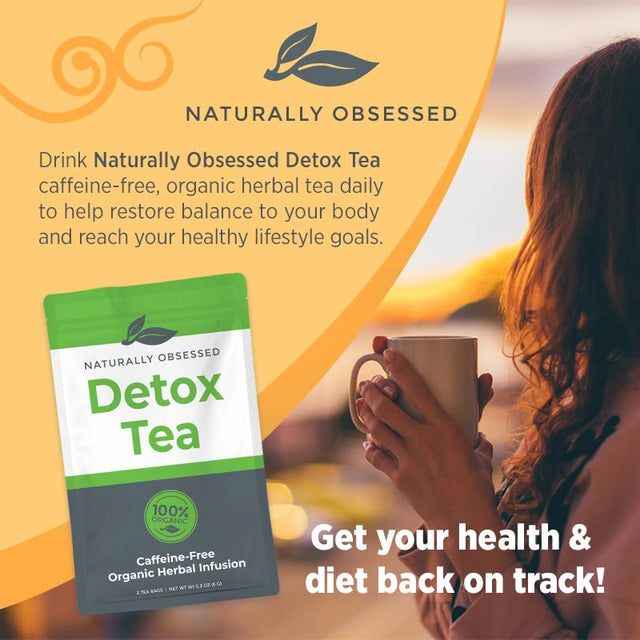 1 Detox Tea | Original Blend | for Detox, Natural Cleansing, and Weigh Loss 1 Sachet (2 Tea Bags)