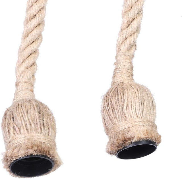 Hemp Rope Lamp, 85V-265V Pendant Lamp for Home Decoration, DIY Accessories, Industrial Opportunity for Homes