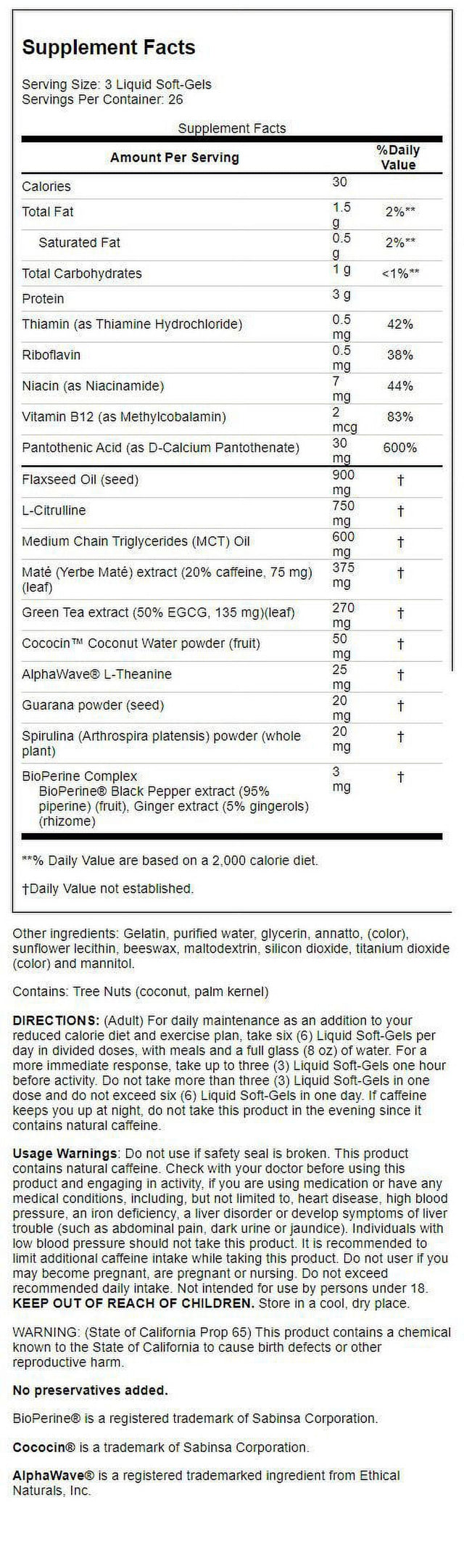 Irwin Naturals Keto-Karma Burn Fat Red 78 Sgels