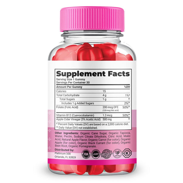 Keto Clean Gummies with Apple Cider Vinegar, Official Advanced Powerful Formula, Maximum Strength (2 Pack)