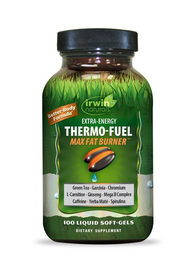 Irwin Naturals Extra -Energy Thermo-Fuel Max Fat Burner -- 100 Liquid Softgels
