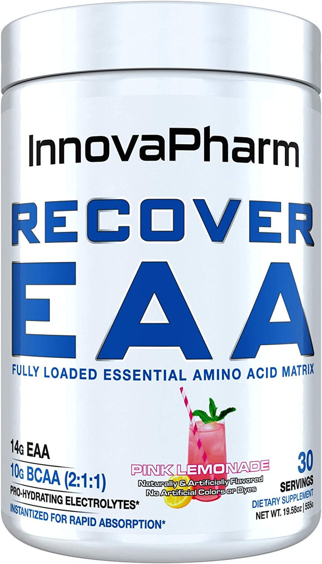 Innovapharm Recover EAA Powder - Pink Lemonade - 19.5 Ounces
