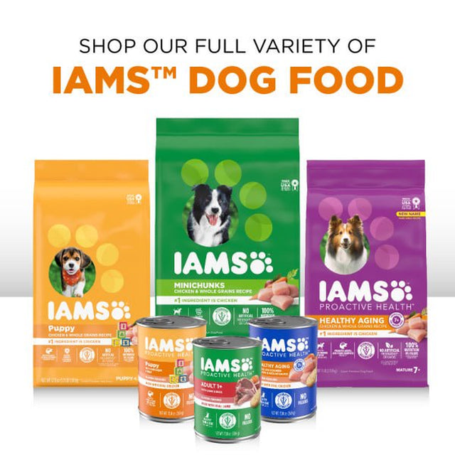 IAMS Proactive Health Wet Dog Food Variety Pack, 13 Oz Cans (12 Pack)