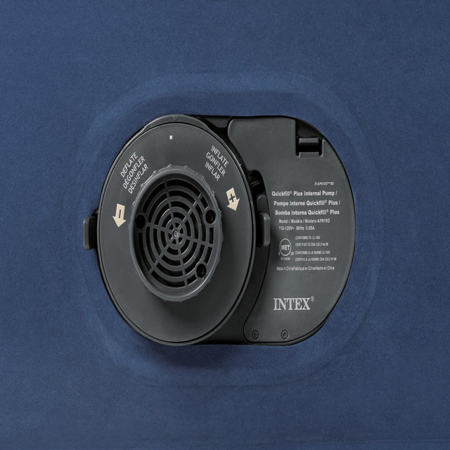 Intex Dura-Beam Deluxe Ultra Plush Headboard with Built-In Pump (18" Mattress Height) - Queen