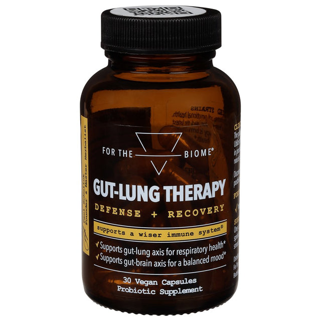 For the Biome - Gut-Lung Therapy Defense+ Recovery - 30 Vegan Capsules