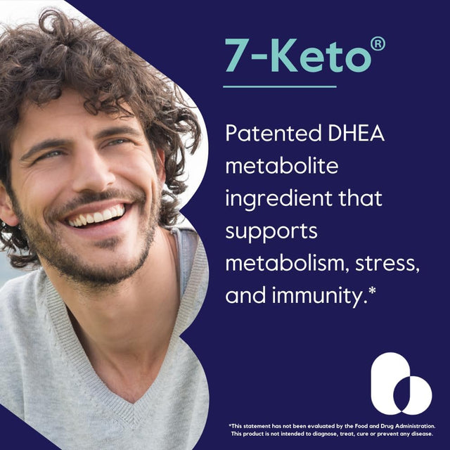 7-Keto 100Mg DHEA (120 Vegetarian Capsules) (2-Pack) - No Stearates