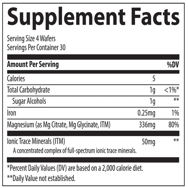 Trace Minerals | Magnesium Chewable Supplement | Promotes Calm, Focus, and Muscle Relaxation | Supports Optimal Sleep & Digestion | Sugar Free | Raspberry Lemon | 120 Ct, 30 Servings